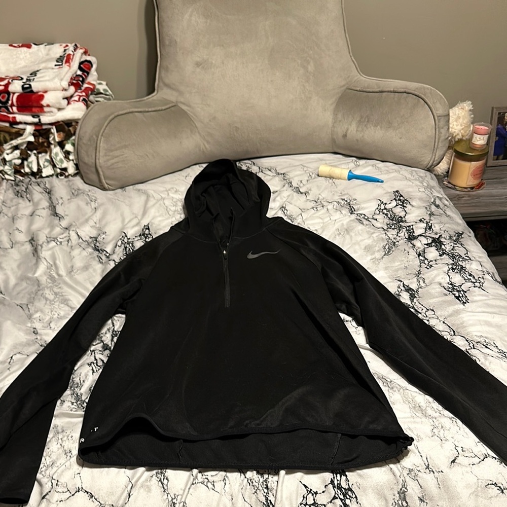 Nike Men's Black Hoodie Jacket